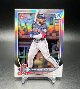 2025 Bowman Chrome JHONKENSY NOEL RC Red Rookie Redemption #81 Guardians - Picture 1 of 2