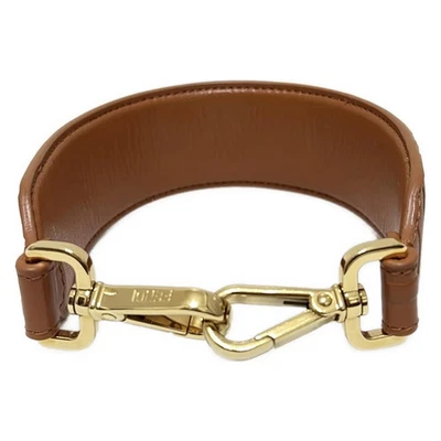 正品 FENDI Mini Strap You - 棕色金色皮革五金 17 — 第 1/4 张图片