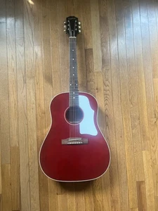 Epiphone J45 Inspired By Gibson Series Sweetwater Exclusive Wine Red - Picture 1 of 8