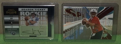 2003 Contenders Season Ticket Rookie AUTO /999 + UD SPX RC /1500 JASON GESSER! - Image 1 of 4