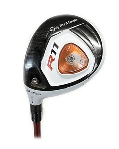 LH TaylorMade R11 15.5* 3 Wood Graphite Fujikura Motore Speeder VC 6.0 Stiff - Picture 1 of 5