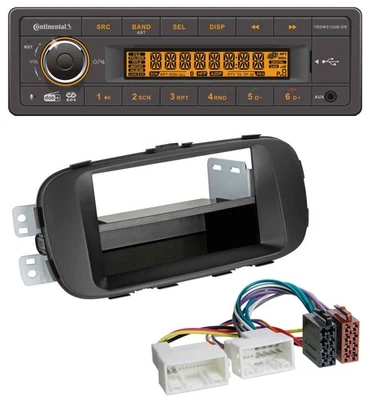 Continental Bluetooth MP3 USB DAB Autoradio für Kia Soul (PS ab 2014) schwarz - Bild 1 von 4