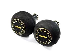 Abu Garcia Eva Handle Knob C-Type 40mm Revo WM50 Long Shaft Set of 2 Used - Picture 1 of 8