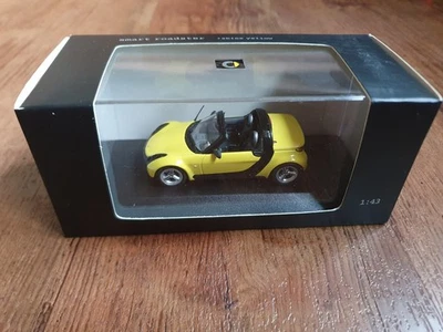 Minichamps Smart Roadster Gelb 1:43 Modellauto Smartware - Bild 1 von 4