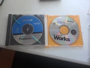 Microsoft Publisher 98 Microsoft Works - PC Software - Zdjęcie 1 z 5