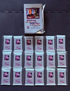 1991 Impel Star Trek 25th Anniversary The Next Generation Unopened Pack-18 Packs - Picture 1 of 16