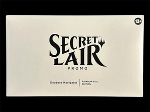 MTG - Secret Lair - SpongeBob - Deadeye Navigator |PROMO | RAINBOW FOIL | SEALED - Bild 1 von 2