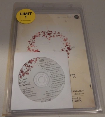 A Love To Save The World: A Christmas Celebration by Cliff Duren EASY CD & BOOK - Image 1 of 4