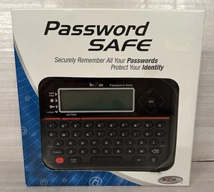 Password Safe Model 595 Backlit LCD Built In Memory Storage RecZone New Open Box - Picture 1 of 2