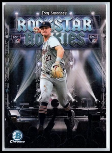 2025 Bowman Trey Sweeney Rockstar Rookies RC #RR-2 Detroit Tigers - Picture 1 of 10