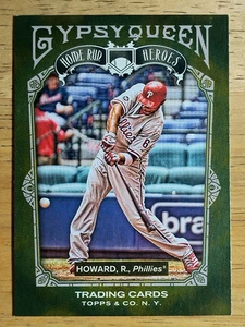 2011 Topps Gypsy Queen Home Run Heroes #HH6 Ryan Howard - Bild 1 von 2