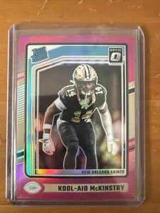 2024 Donruss Optic Pink Rated Rookie #264 Kool-Aid McKinstry - Bild 1 von 2