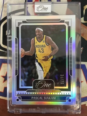 2024-25 Panini One and One Pascal Siakam Silver /75 - Image 1 of 2