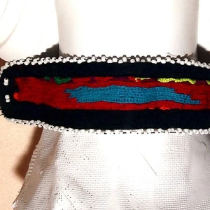 Gargantilla bordada KUCHI Tribe BellyDance ATS Asia Central 798d7 - Imagen 1 de 3