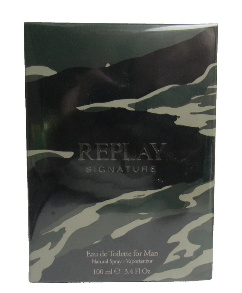 Replay Signature for Man Eau de Toilette 100ml EDT Spray (GRUNDPREIS 299,00€/L) - Bild 1 von 1