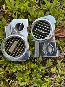 MERCEDES 280 250 230 SL 113 DASH AIR VENT LEFT 280SL 250SL 230SL CHROME - Picture 1 of 11