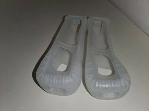 2 SET durchsichtige offizielle Original Zubehör Hersteller Nintendo Wii Wii U Gel Skin Remote Wiimote Hüllen 1R - Bild 1 von 6