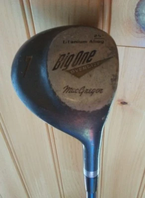 MacGregor Big One Driversize 7 Titanium Alloy 25°  RH Velocitized 400 Men's Golf - Image 1 of 4