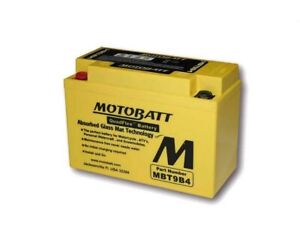 Batterie 12V 9Ah MOTOBATT MBT9B4 YAMAHA YZF-R6 R6S TX650X MT03 YZF-R7 Raptor ATV
