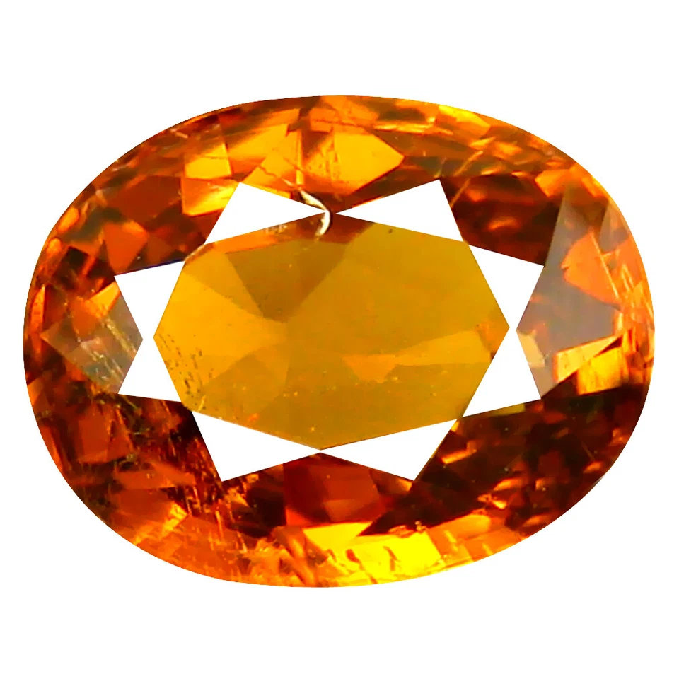2.15 ct Superb Oval Cut (8 x 7 mm) Honey Yellow Un-Heated Mali Garnet Gemstone - Image 1 of 1