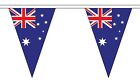 AUSTRALIA 20 metre TRIANGLE BUNTING 30 FLAGS flag TRIANGULAR 54 FLAGS AUSTRALIAN
