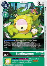 BT10-048 Sunflowmon Common Mint Digimon Card