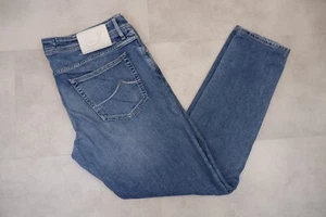 Jacob Cohen Mens Slim Fit Jeans Size 38 L31” Mid Blue Wash Denim Style 688 - Picture 1 of 11