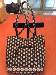 Vera Bradley Classic Black Tote Purse Handtasche Tasche - Bild 1 von 9