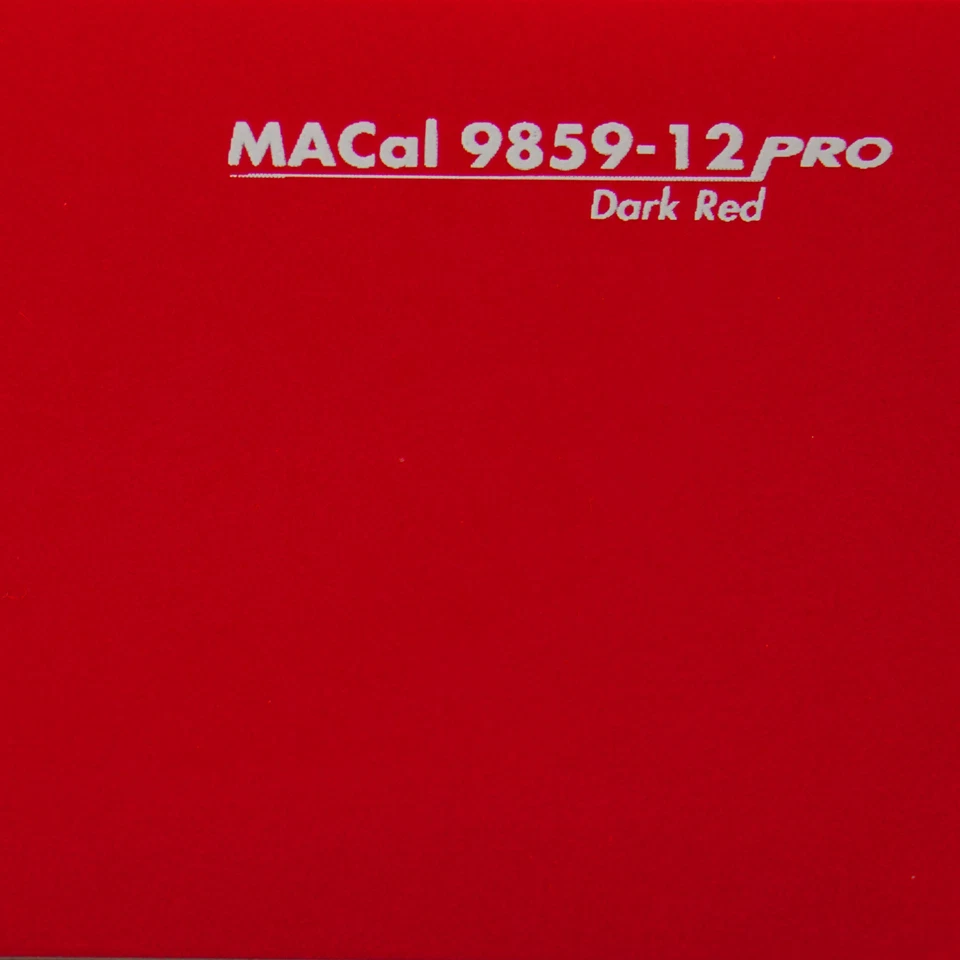 MACTAC 3 m (9,98 € /m) Autofolie, PKW KFZ Folie dunkelrot glänzend 61,5 cm