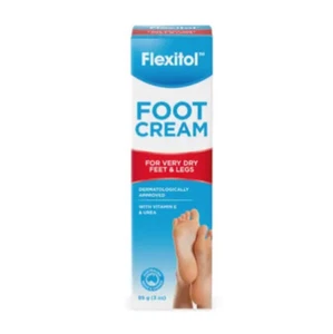 Flexitol Foot Cream For Very Dry Feet & Legs With Vitamin E & Urea 85g (3 oz) - Picture 1 of 4