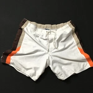 Breakwater Swim Trunks Shorts Mens tri  Pattern Mesh Lining Vintage large - Picture 1 of 7