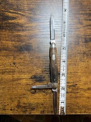 Vintage W. H. Morley, and sons-Germany- 3 blade knife-1913-1927 - Image 1 of 4