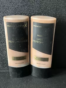 Pack OF 2 MAX FACTOR FACEFINITY LASTING PERFORMANCE FOUNDATION 130 MAHOGANY R50 - Picture 1 of 1
