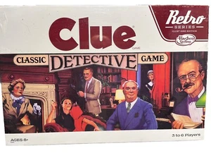 Retro Series Clue 1986 Edition Board Game New Sealed Vintage - Picture 1 of 4