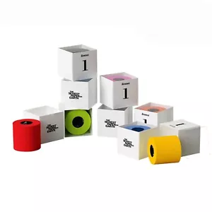 Caja de regalo de papel higiénico de color Renova - 1 rollo, 3 capas, 140 hojas de calidad premium - Imagen 1 de 58