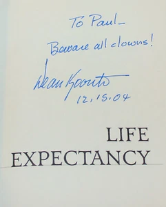 Dean Koontz SIGNED Life Expectancy TRUE 1st Edition, 1st Printing 2004 - Picture 1 of 5
