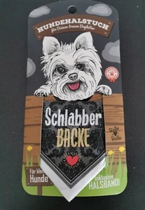 Halsband*Hundehalstuch*Halstuch mit Spruch* - Picture 1 of 3