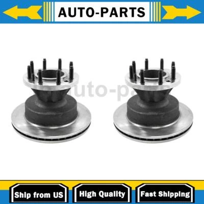 Conjunto de rotor y buje de freno de disco DuraGo 2X para Ford E-350 Econoline 1995-1998 Foto 1 de 4