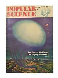 Popular Science Vol. 152 #5 May 1948 Are Secret Balloons the Flying Saucers UFO - Picture 1 of 7