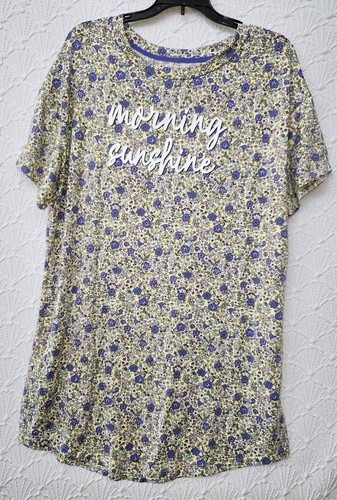 UNDERCOVER Abito Pigiama Donna Tesori Segreti S Bellissimo Viola Fiori Mattina Sole