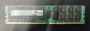 SK Hynix 64GB 4DRx4 PC4-2666V SERVER MEMORY RAM LOW VOLTAGE - Picture 1 of 1