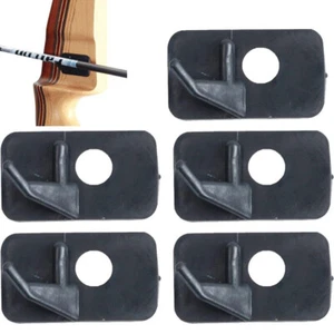 5pc Self Adhesive Archery Arrow Rest for Right Hand Recurve Bow Hunting - Picture 1 of 18