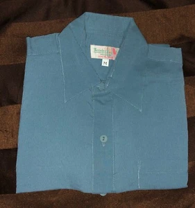 Kinder Seidenhemd Größe M, blau, hochwertige - Bild 1 von 2