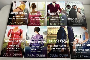 Bridgerton 8 Book Set Books #1-8 New No Box - Picture 1 of 2
