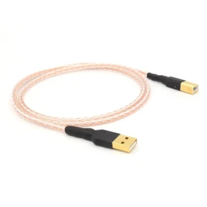 Cable de audio USB de gama alta con cable de interconexión USB A a B Cable digital - Imagen 1 de 5