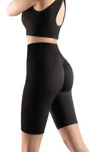 Pantalones cortos Giulia Tracks con forma de acanalado - Imagen 1 de 2
