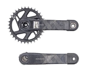 SRAM XX1 Eagle Carbon DUB Mountainbike Kurbelgarnitur 175mm 34T 3mm Offset Trail XC - Bild 1 von 7