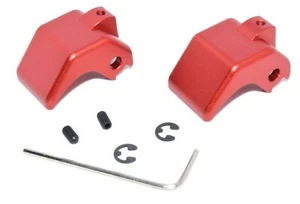 Billet Aluminum Mazda Miata convertible top latch rebuild kit (Blank RED) - Bild 1 von 7