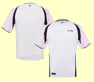 YONEX 25S/S Men's Badminton T-Shirts Sportswear Training Top White NWT 252TS001M - Picture 1 of 7