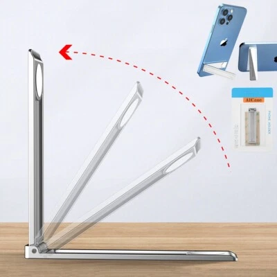 Adjustable Aluminum Phone Stand Mount for iPhone 16 15 14 13 Samsung S25 S24 S23 - Image 1 of 4